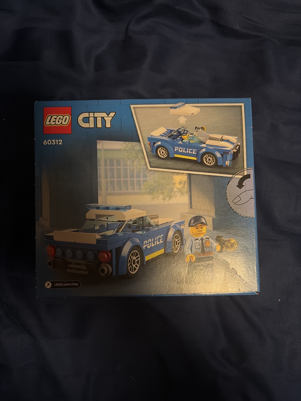 LEGO City Police Car 60312 Complete Set - 94 Pieces - New in Box